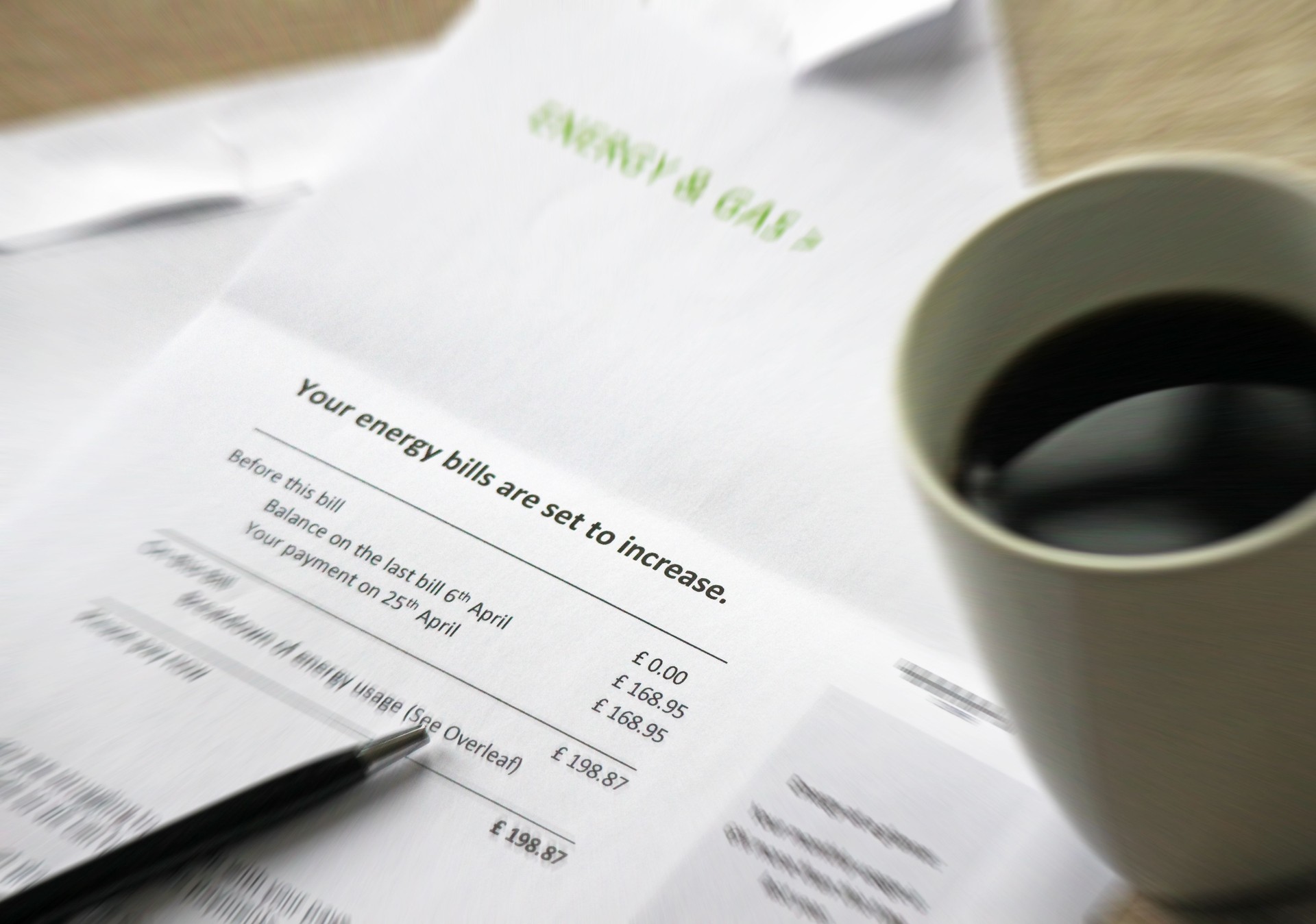 Energy Bill Increase